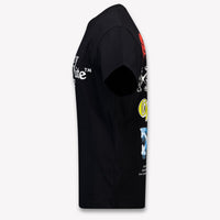 Off-White Kinder Jungen T-Shirt In Schwarz