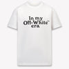 Off-White Kinder Jungen T-Shirt In Weiß