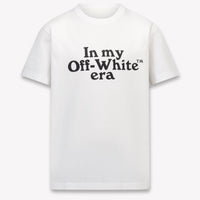 Off-White Kinder Jungen T-Shirt In Weiß