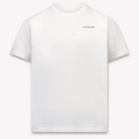 Off-White Kinder Jungen T-Shirt In Weiß
