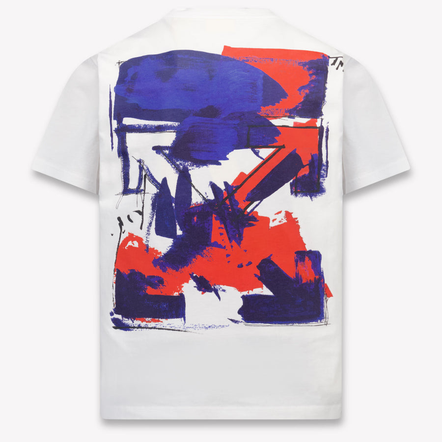 Off-White Kinder Jungen T-Shirt In Weiß