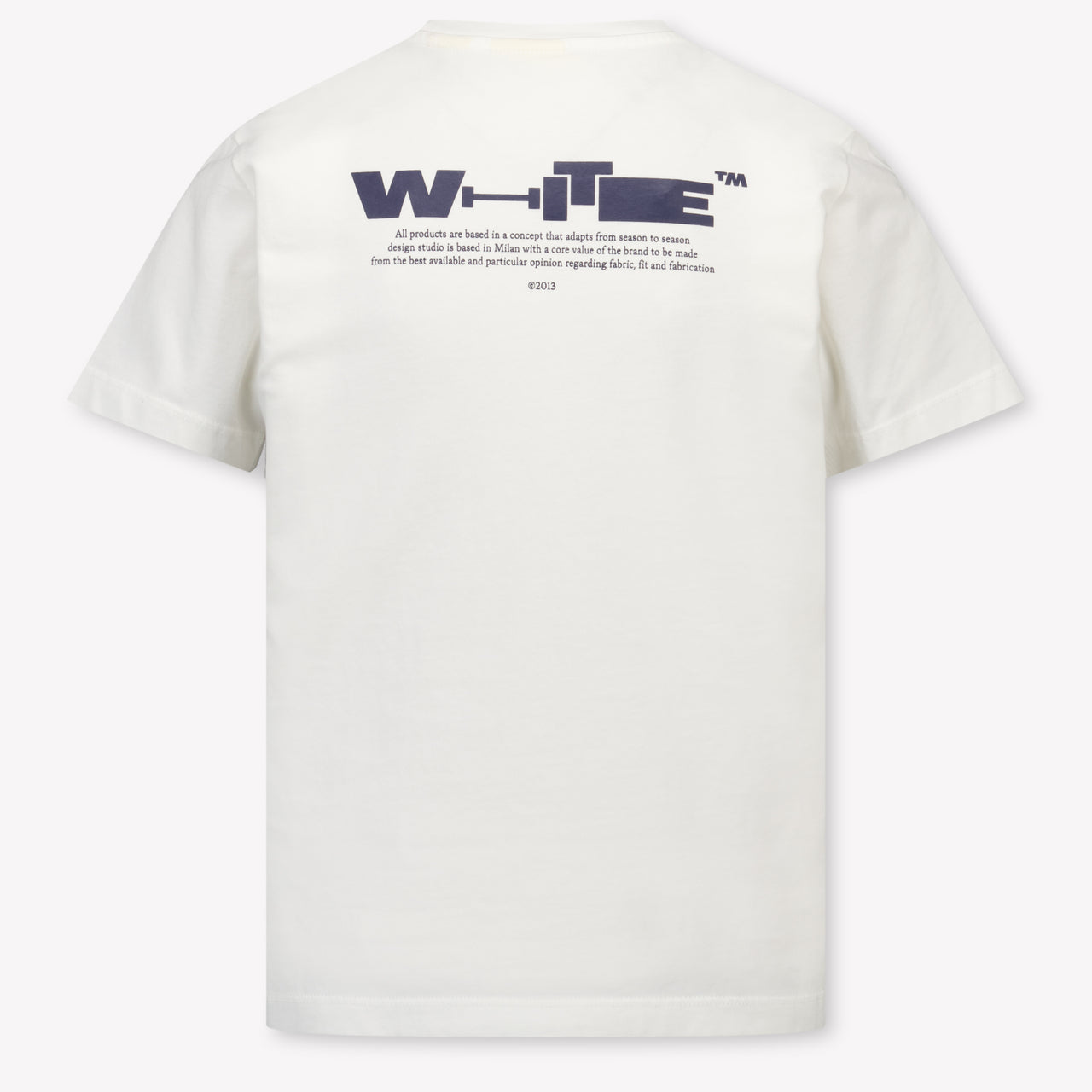 Off-White Kinder Jungen T-Shirt In Weiß