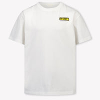 Off-White Kinder Jungen T-Shirt In Weiß