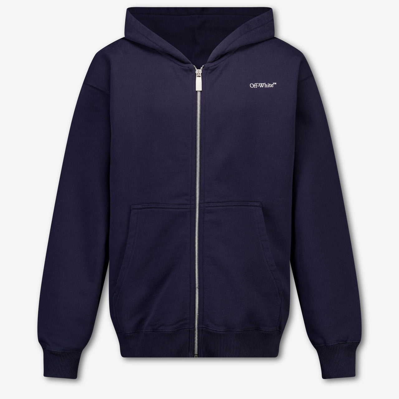Off-White Bambini Ragazzi Cardigan dentro Blu Scuro