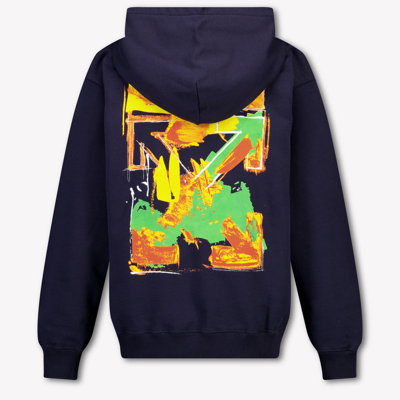 Off-White Bambini Ragazzi Cardigan dentro Blu Scuro