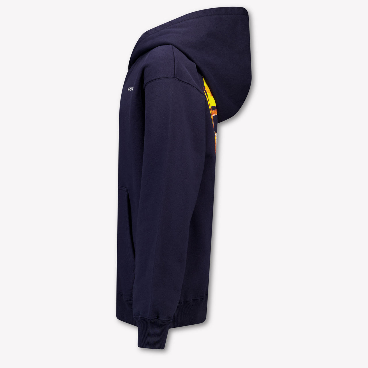 Off-White Bambini Ragazzi Cardigan dentro Blu Scuro