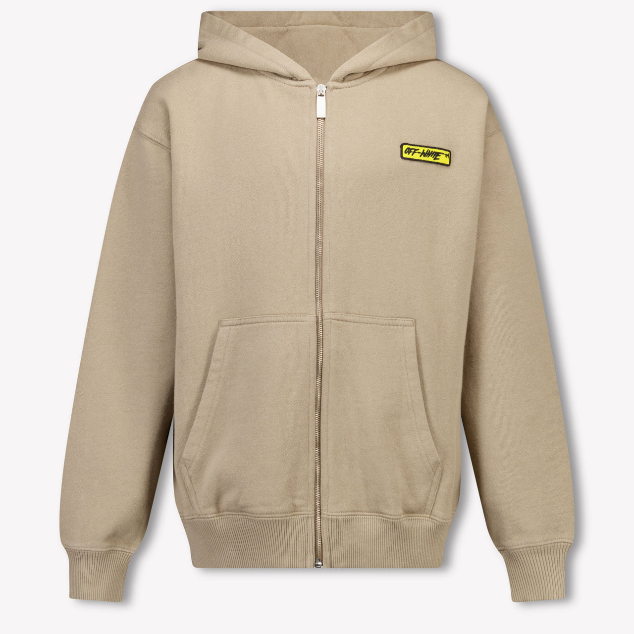Off-White Kinder Jungen Strickjacke In Beige