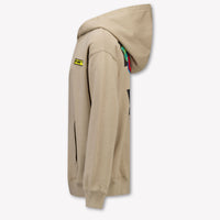 Off-White Kinder Jungen Strickjacke In Beige
