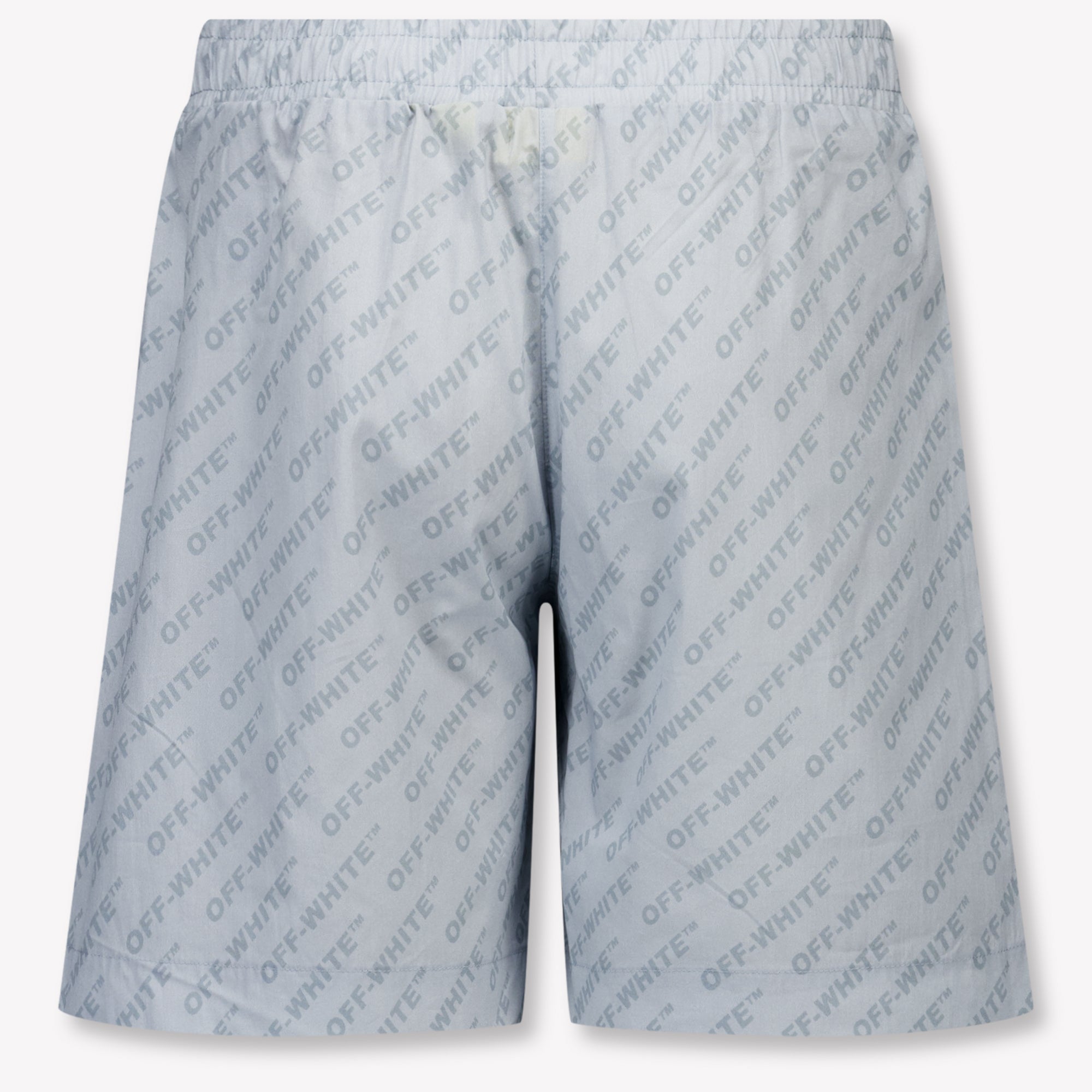Off-White Kids Boys Shorts In Light Blue