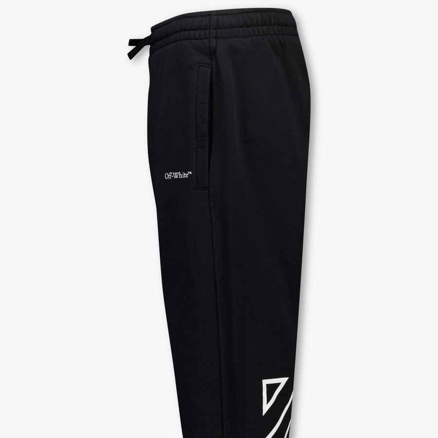 Off-White Kinder Jungen Hose rein Schwarz