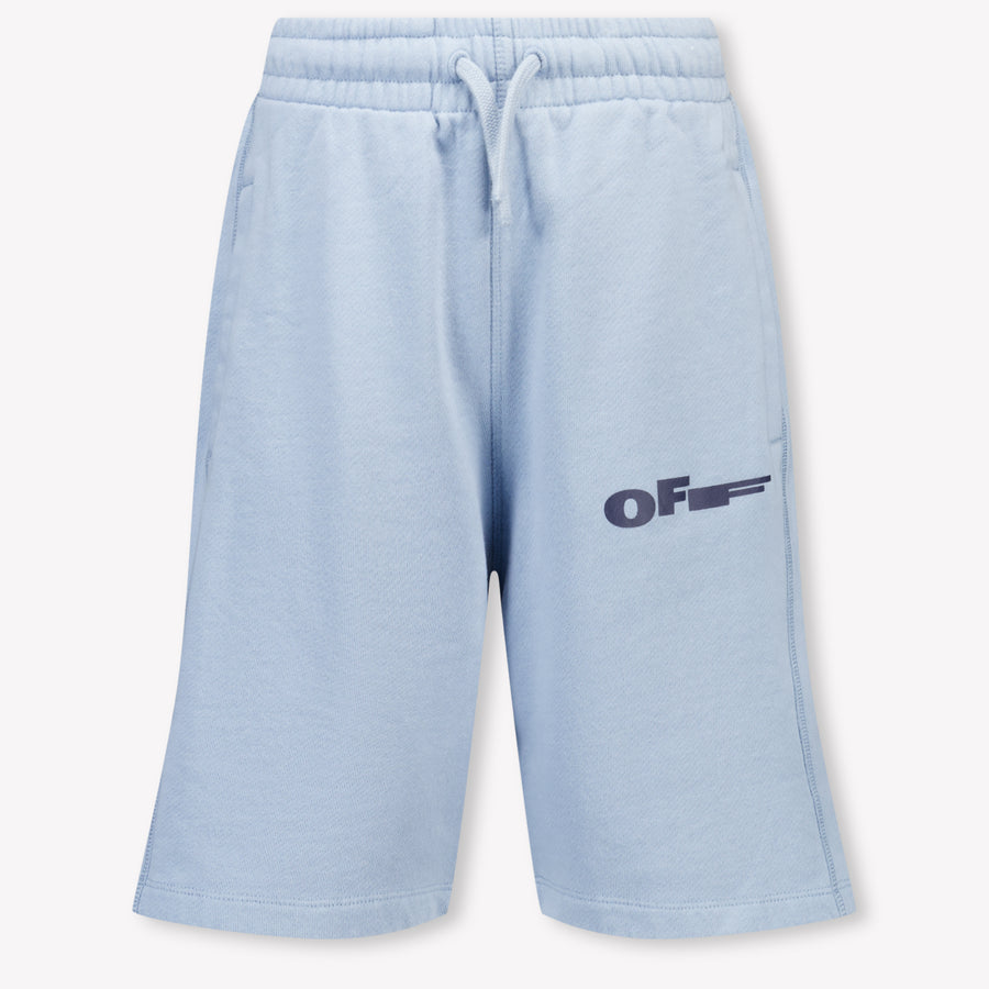 Off-White Enfants Garçons Short dans Bleu Clair