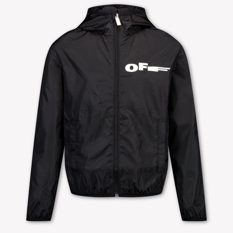 Off-White niños Chicos Chaqueta de verano en Negro