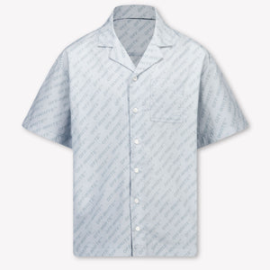 Off-White Enfants Garçons Chemisier Bleu Clair