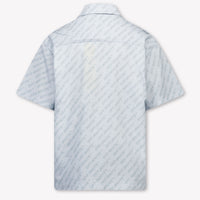 Off-White Enfants Garçons Chemisier Bleu Clair