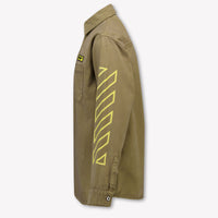 Off-White Enfants Garçons Chemisier en olive Vert