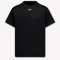 Off-White niños Chicas Camiseta adentro Negro