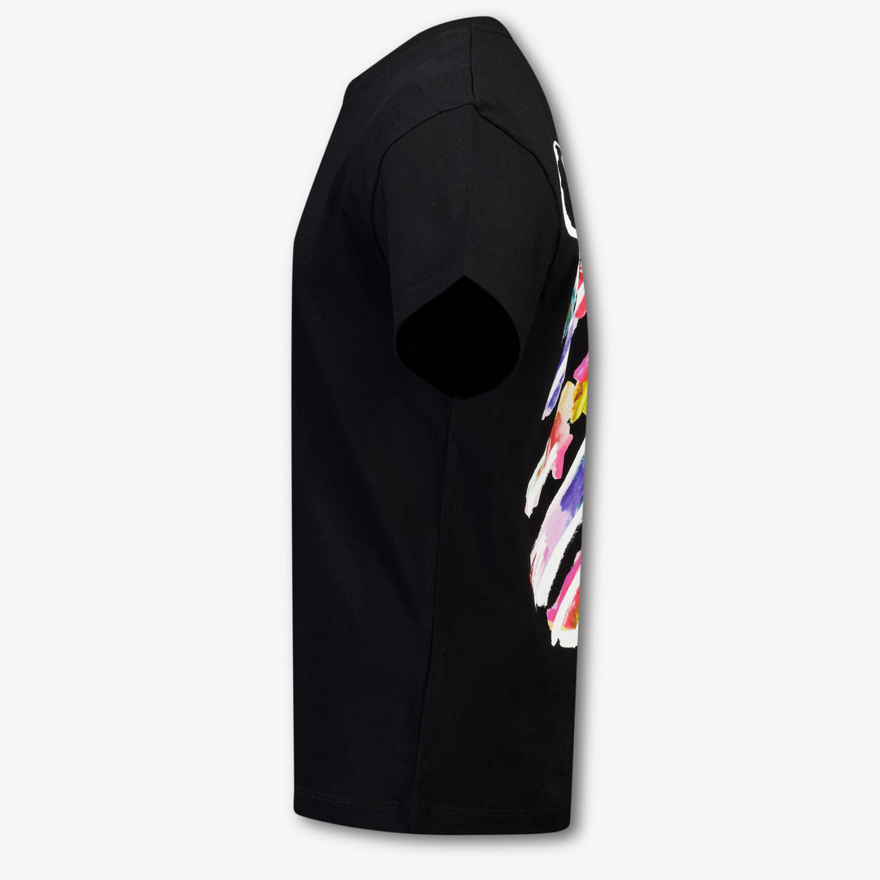 Off-White niños Chicas Camiseta adentro Negro