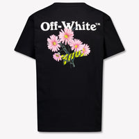 Off-White Kinder Mädchen T-Shirt In Schwarz