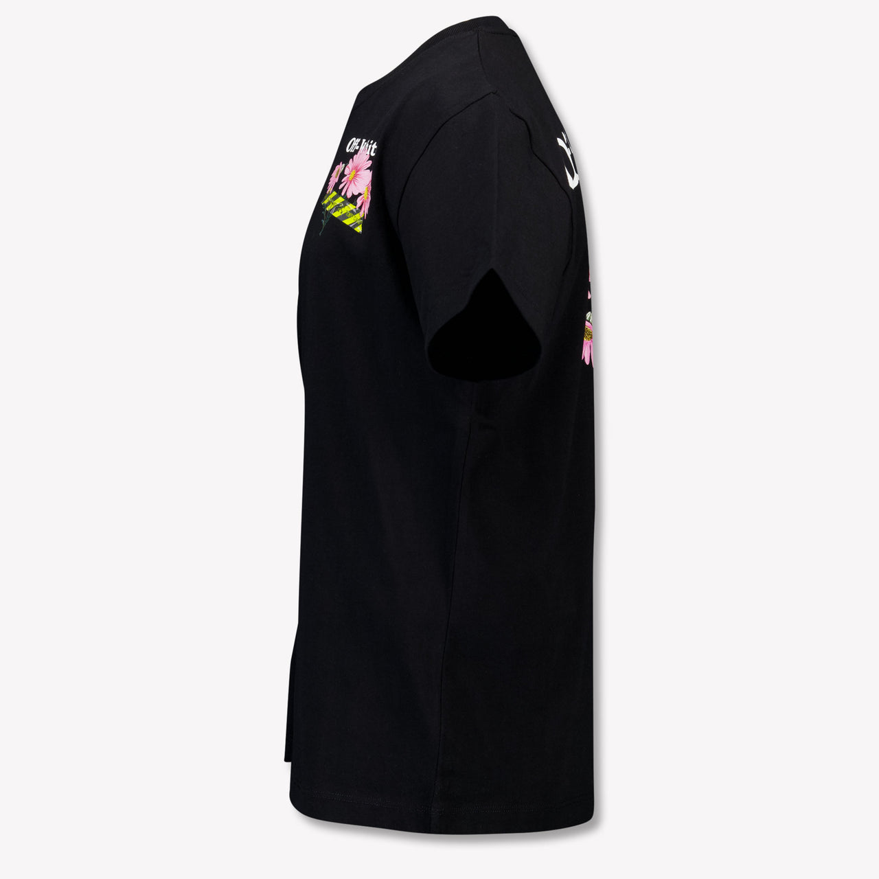 Off-White Kinder Mädchen T-Shirt In Schwarz