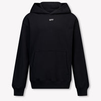 Off-White Kinder Mädchen Strickjacke In Schwarz