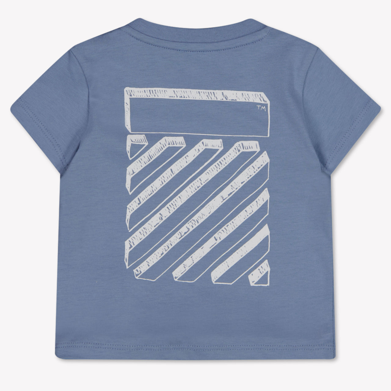 Off-White Baby Jungen T-Shirt In Hellblau