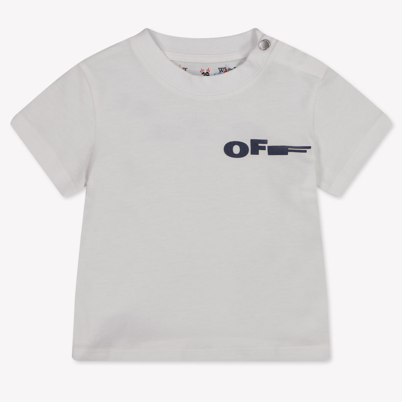 Off-White Baby Jungen T-Shirt In Weiß