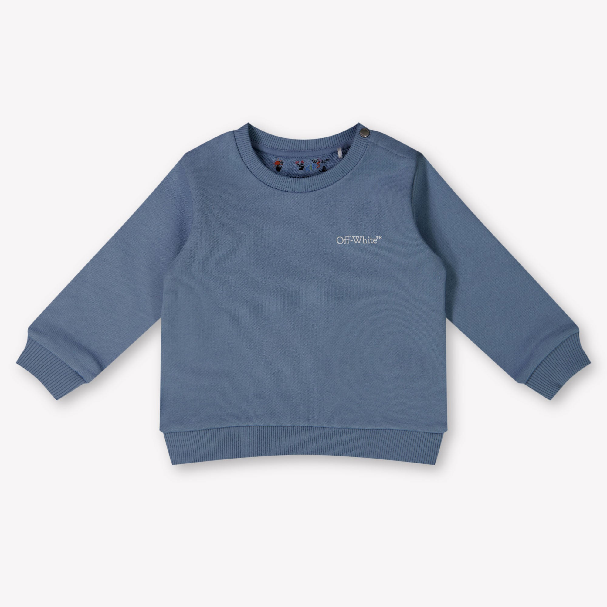 Off-White Bambino Ragazzi Maglione dentro Azzurro