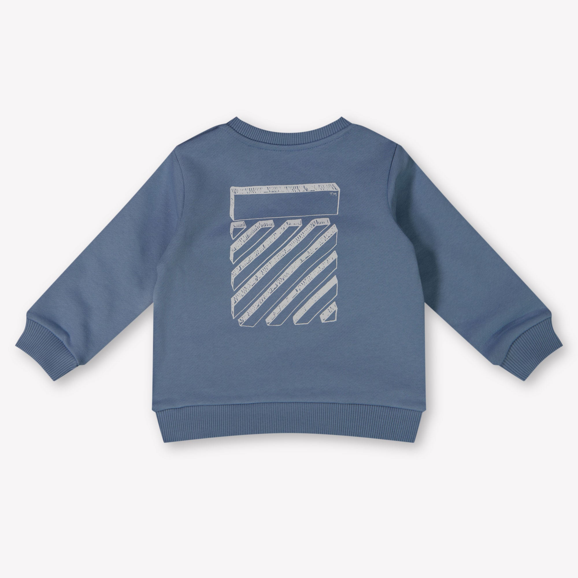 Off-White Bambino Ragazzi Maglione dentro Azzurro