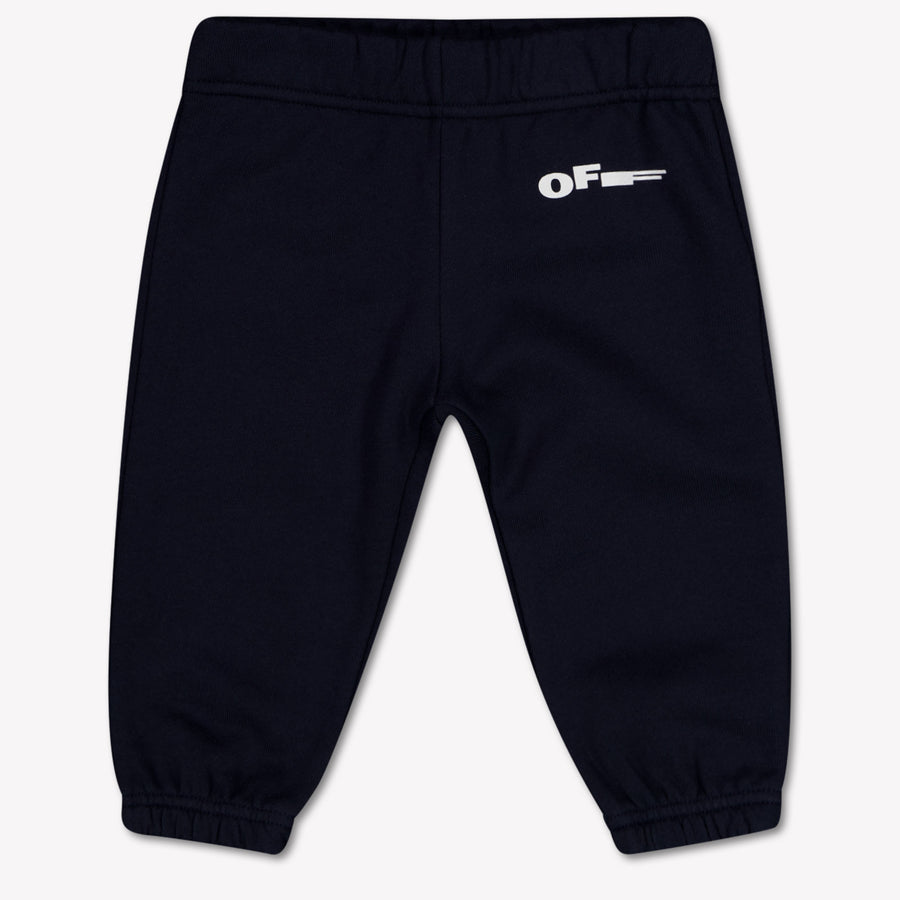 Off-White Baby Jungen Hose in Schwarz