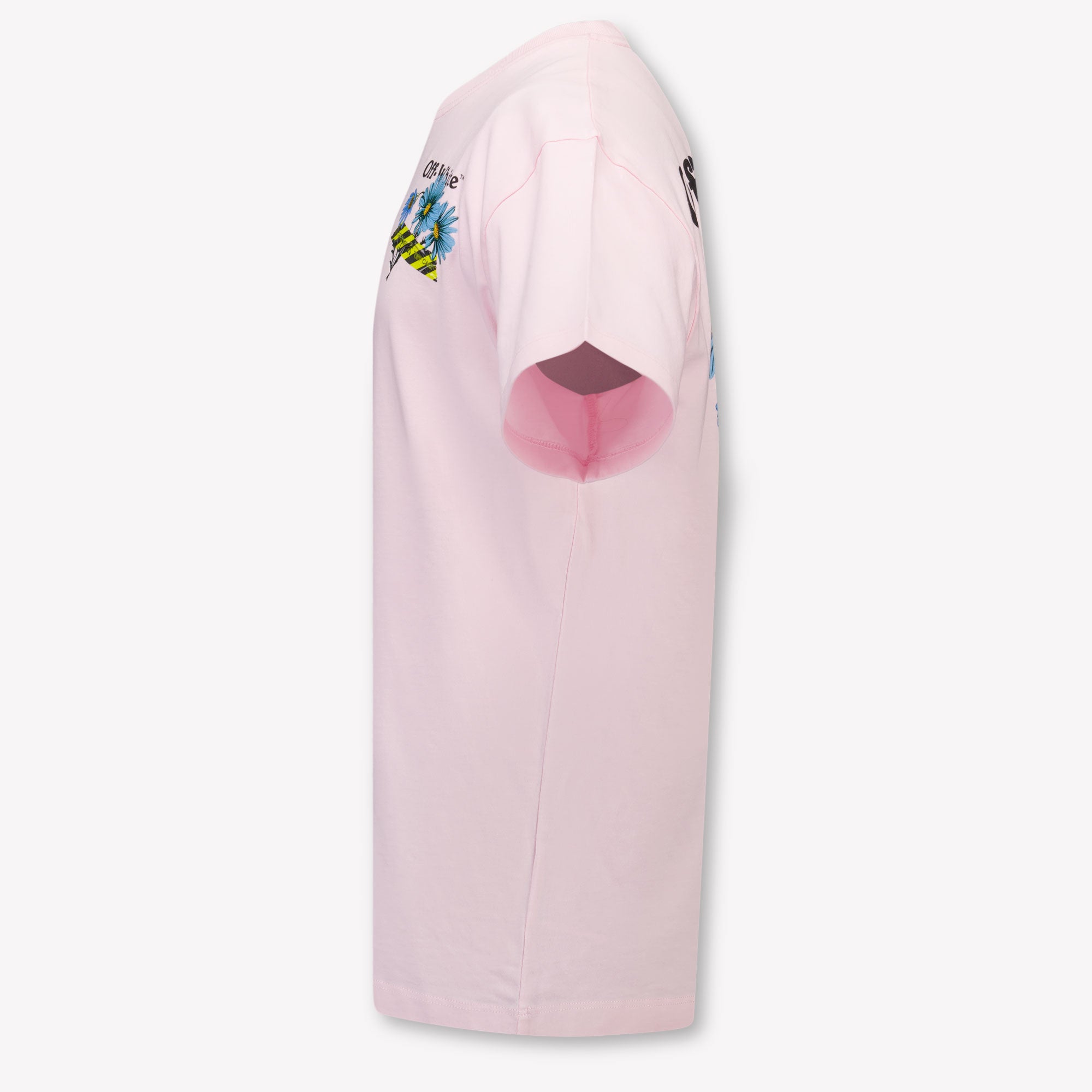 Off-White Kids Girls T-Shirt In Light Pink