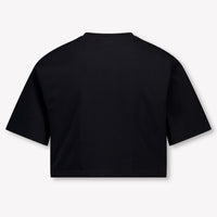 Off-White niños Chicas Camiseta adentro Negro