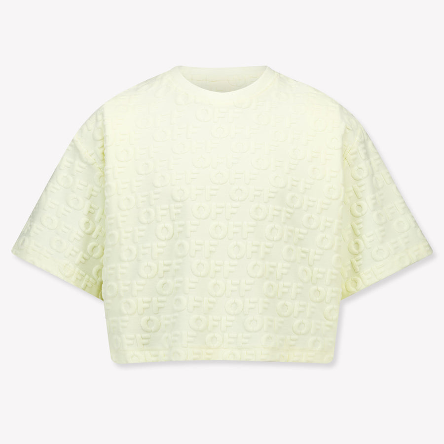 Off-White Enfants Filles T-shirt dans Jaune
