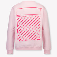 Off-White Kinder Mädchen Pullover rein Hellrosa