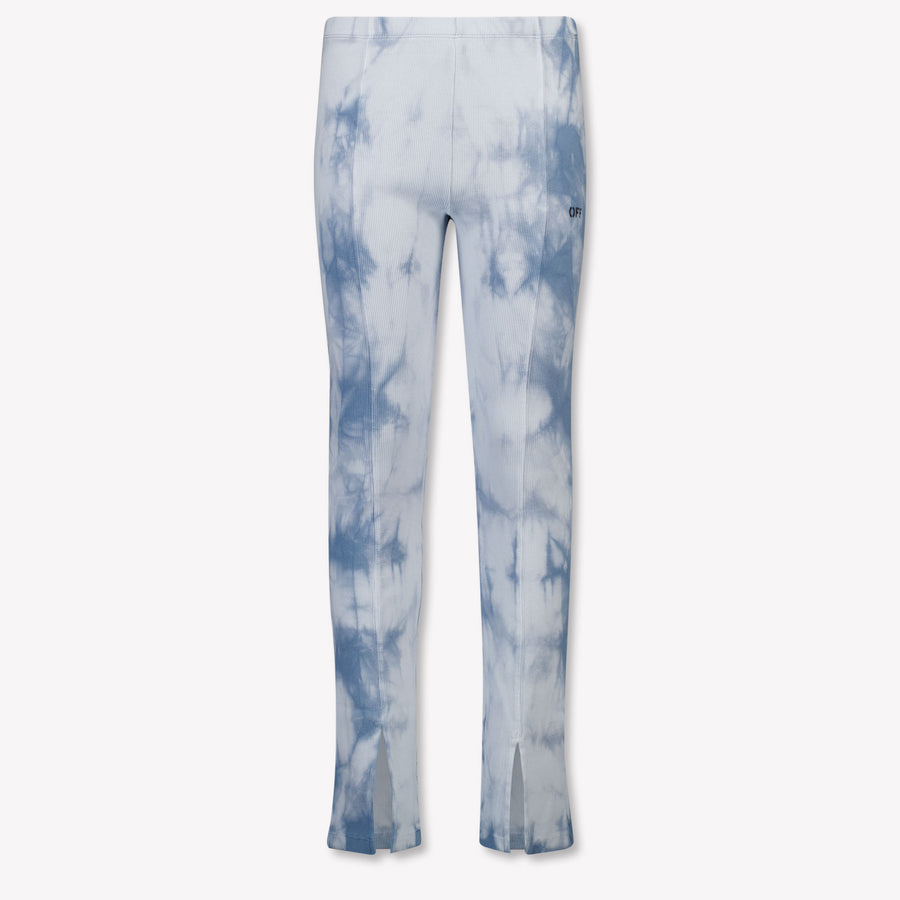 Off-White Mädchen Hose in Hellblau