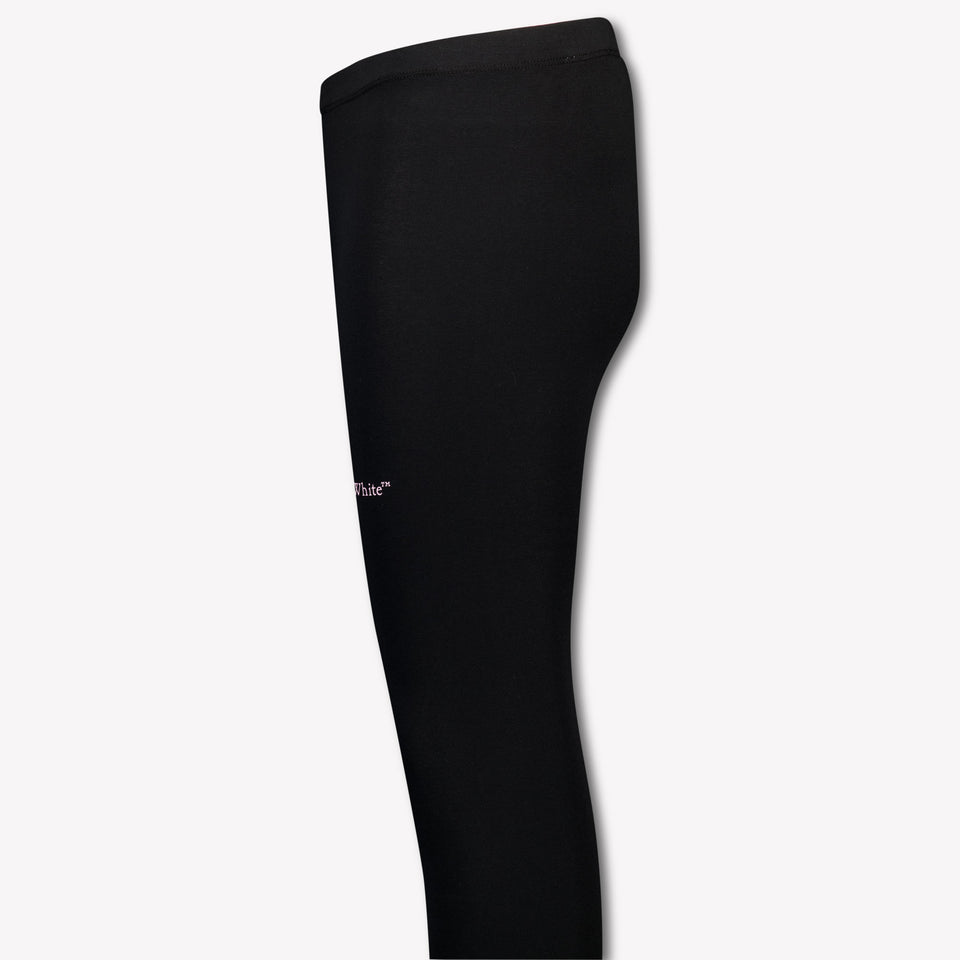 Off-White Kinder Meisjes Legging In Zwart