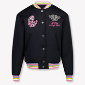 Off-White Kids Girls In between jacket Black
