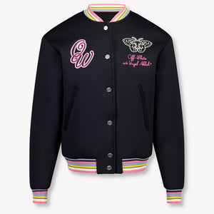 Off-White Kids Girls In between jacket Black