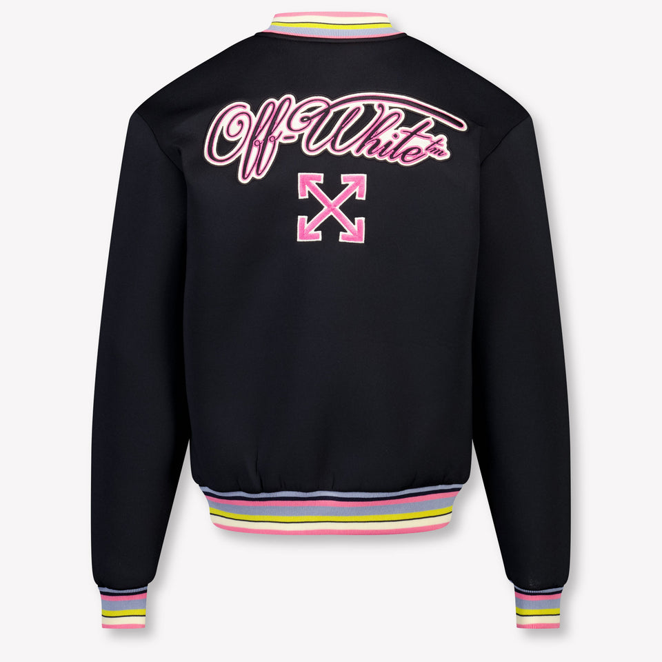 Off-White Kids Girls In between jacket Black