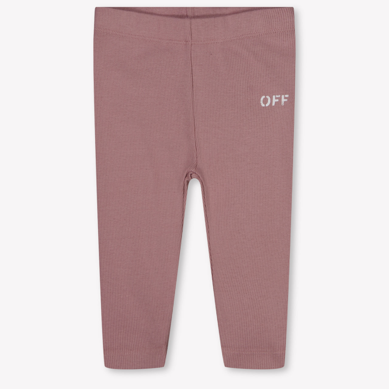 Off-White Baby Mädchen Leggings rein Hellrosa