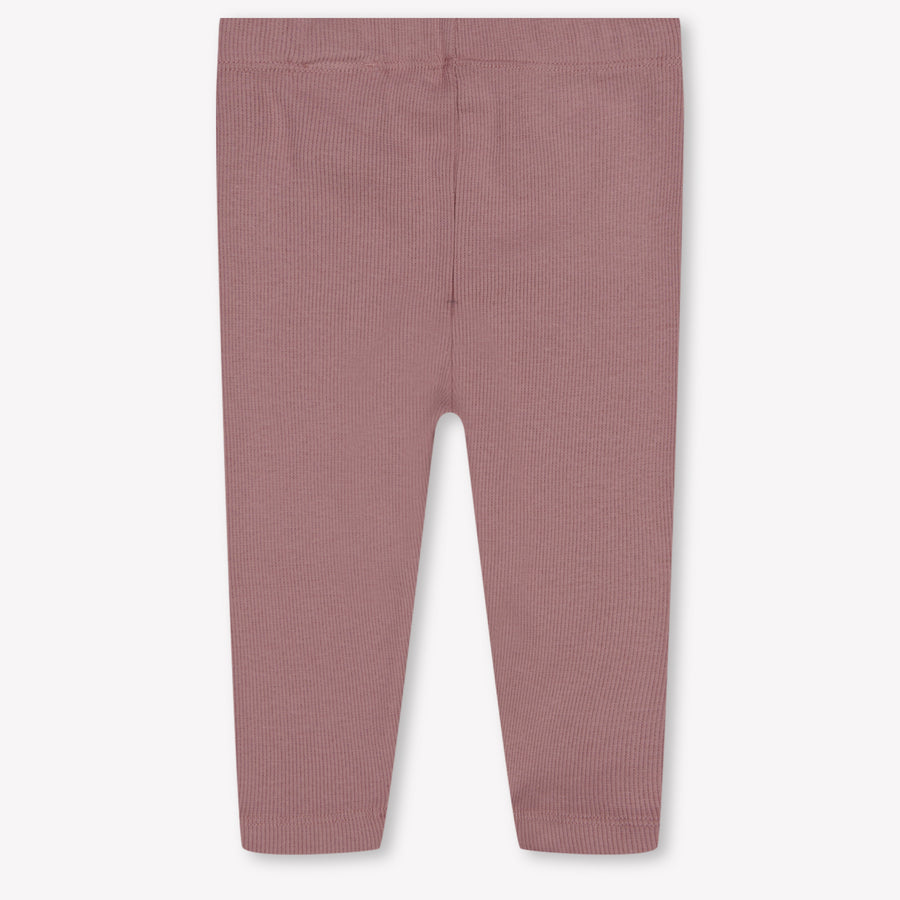 Off-White Baby Mädchen Leggings rein Hellrosa