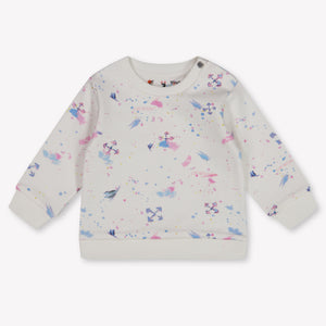 Off-White Baby Meisjes Trui In Wit