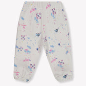 Off-White Baby Girls Pants In White
