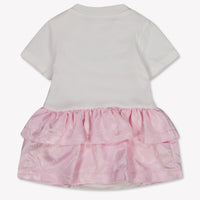 Off-White Bébé Filles Habillez-vous Rose Léger