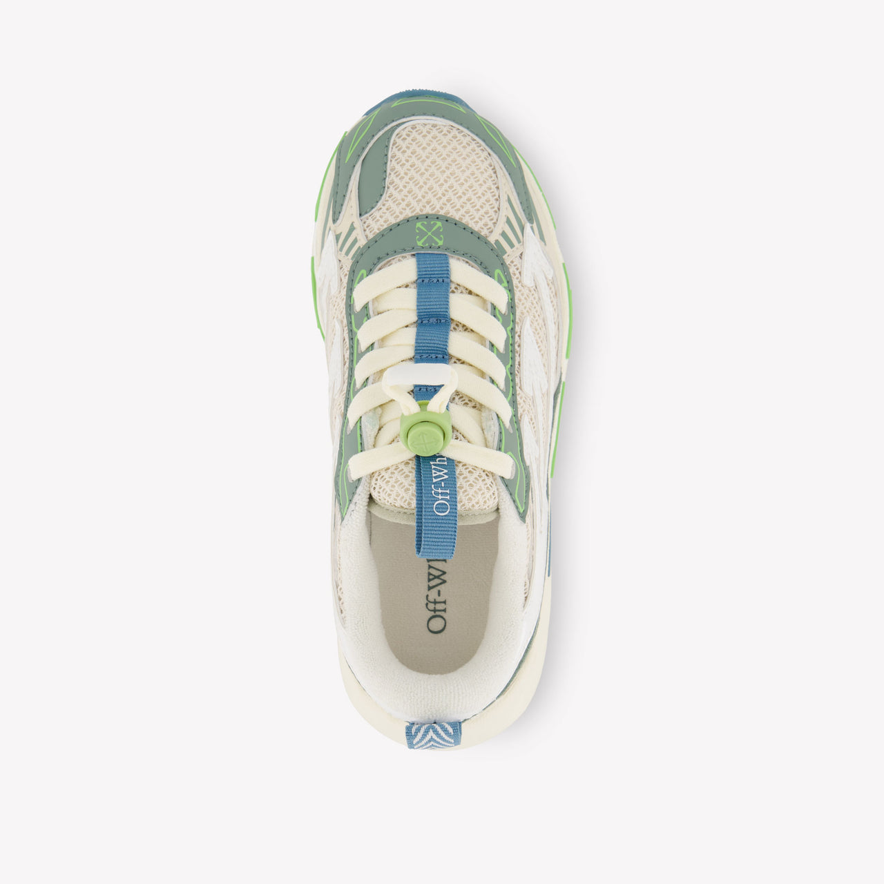 Off-White Unisex Sneakers In Light Green