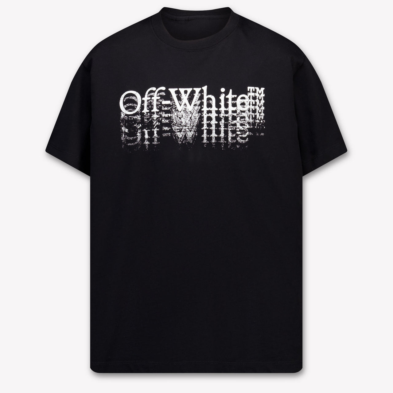 Off-White niños Chicos Camiseta adentro Negro