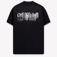 Off-White niños Chicos Camiseta adentro Negro