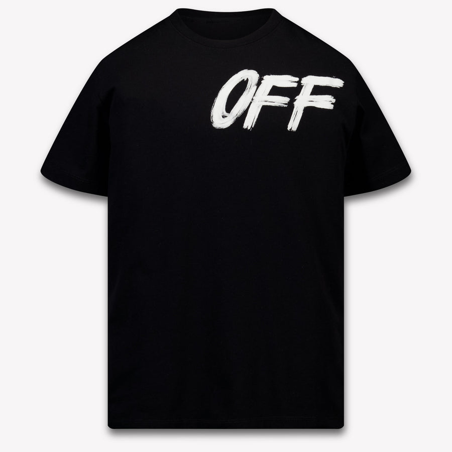Off-White Kids Boys T-Shirt In Black
