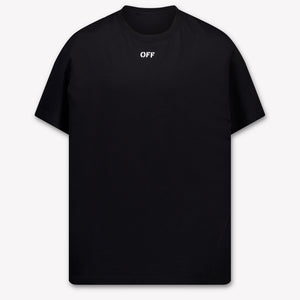 Off-White niños Chicos Camiseta adentro Negro