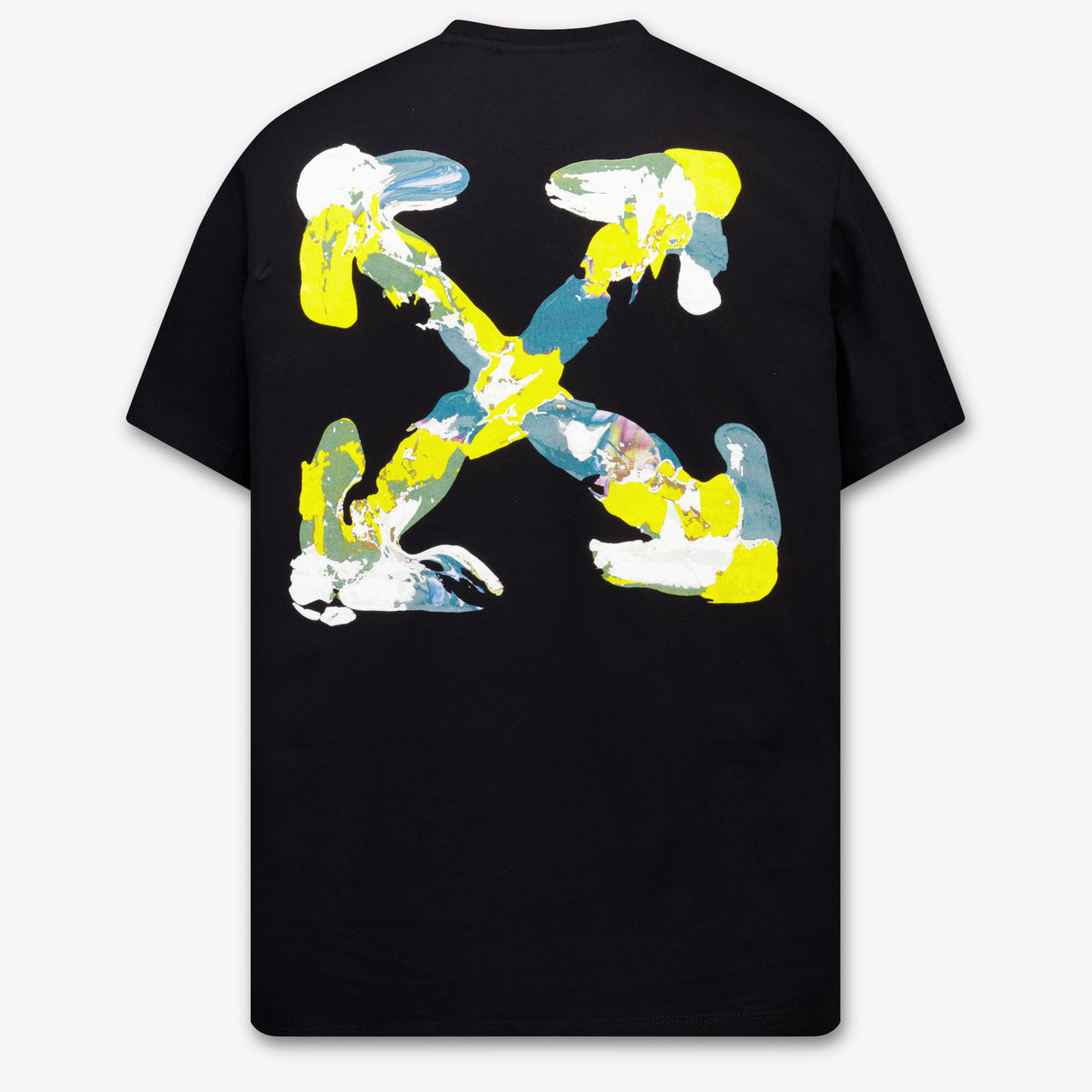 Off-White niños Chicos Camiseta adentro Negro