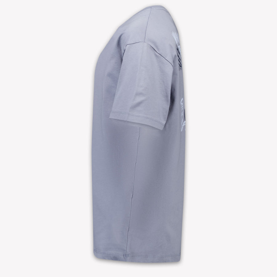 Off-White Enfants Garçons T-shirt dans Bleu Clair